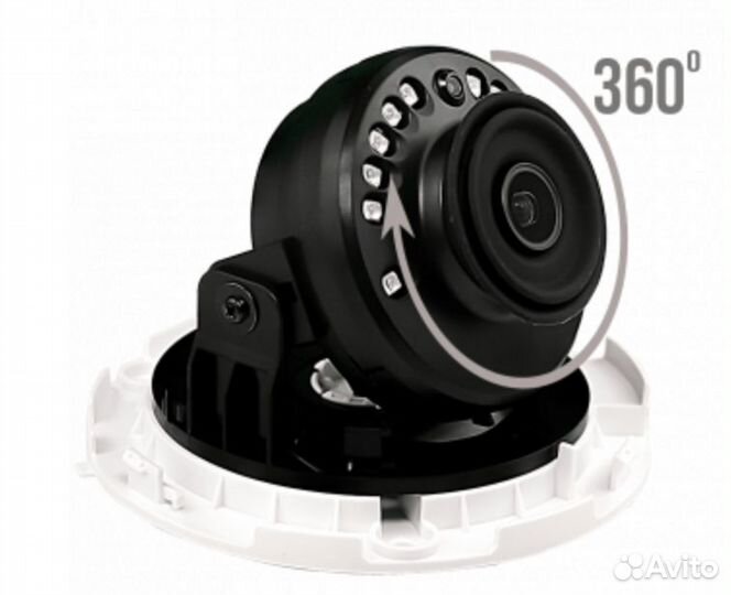 Камера видеонаблюдения купольная ActiveCam AC-H1D1