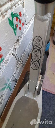 Самокат взрослый бу 120кг