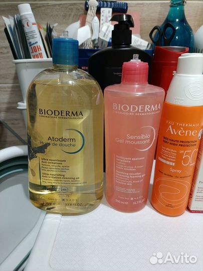 Bioderma, avene, clarins, la roche-posay, vichy