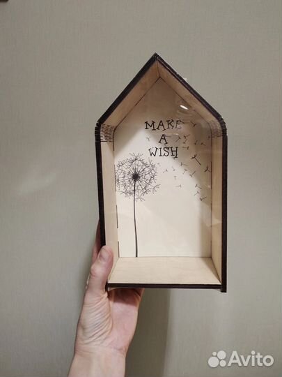 Полка декоративная новая