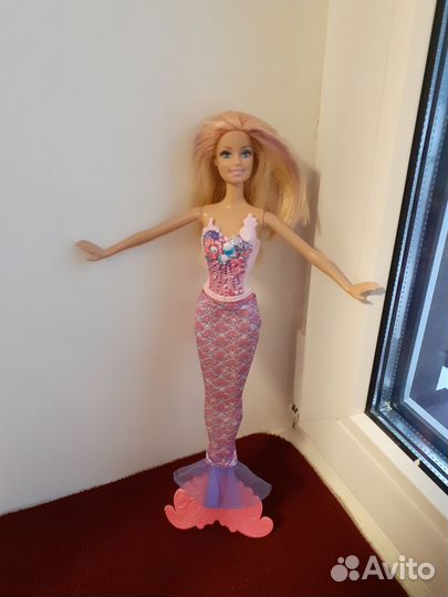 Кукла Барби barbie русалочка 2 в 1