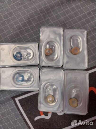 Линзы контактные цветные