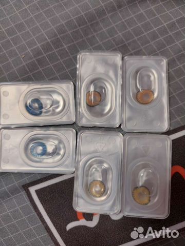 Линзы контактные цветные