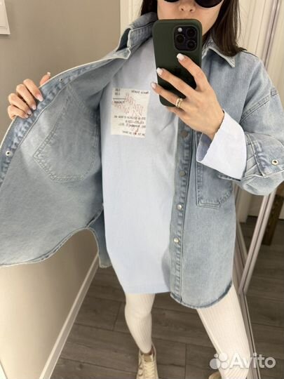 Рубашка джинсовая The River Корея