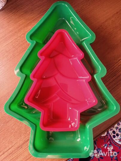 Силиконовые формочки, набор