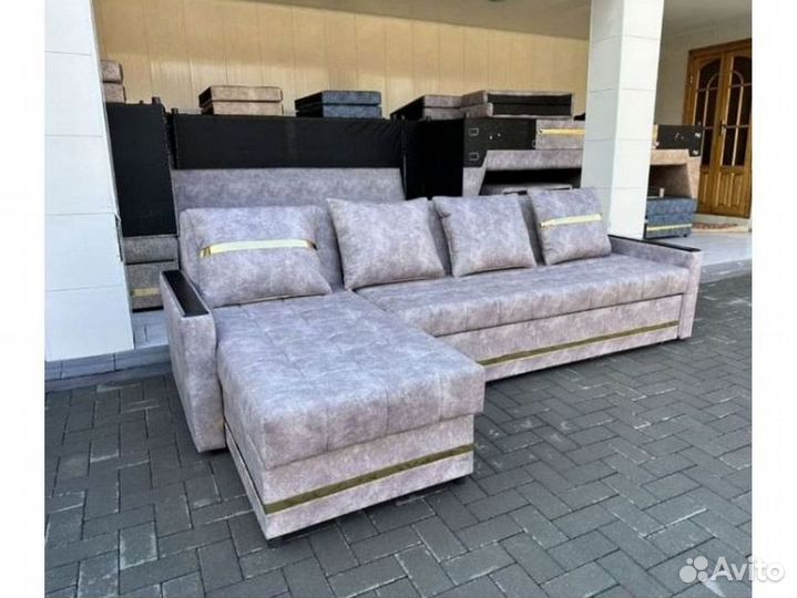Угловой диван раскладной на заказ