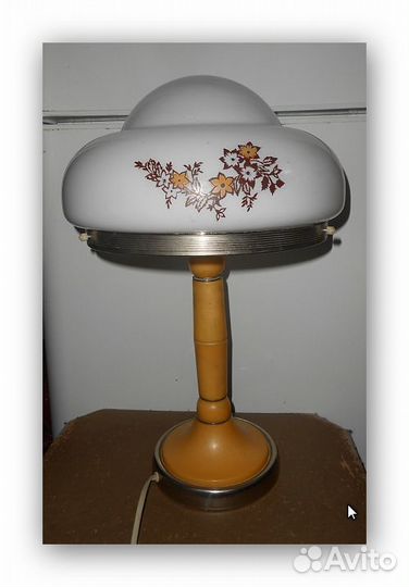 Настольная Лампа Двухъярусный Плафон СССР