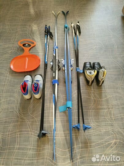 Лыжи беговые комплект