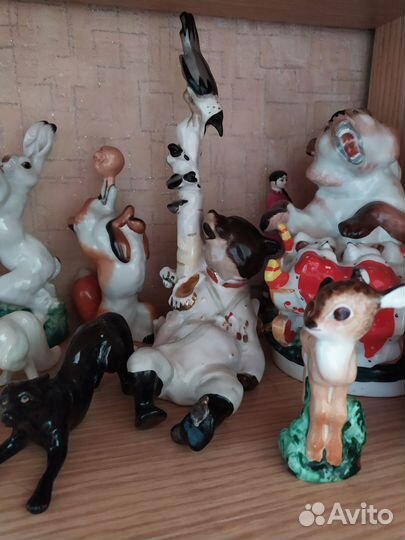 Фарфоровая статуэтка лфз 1955г