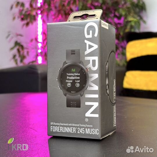 Garmin Forerunner 245 music (Новые, USA) Black