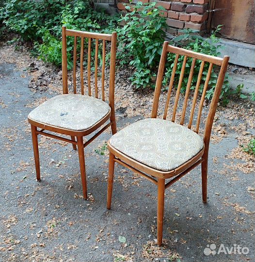 Стулья винтажные, Чехословакия