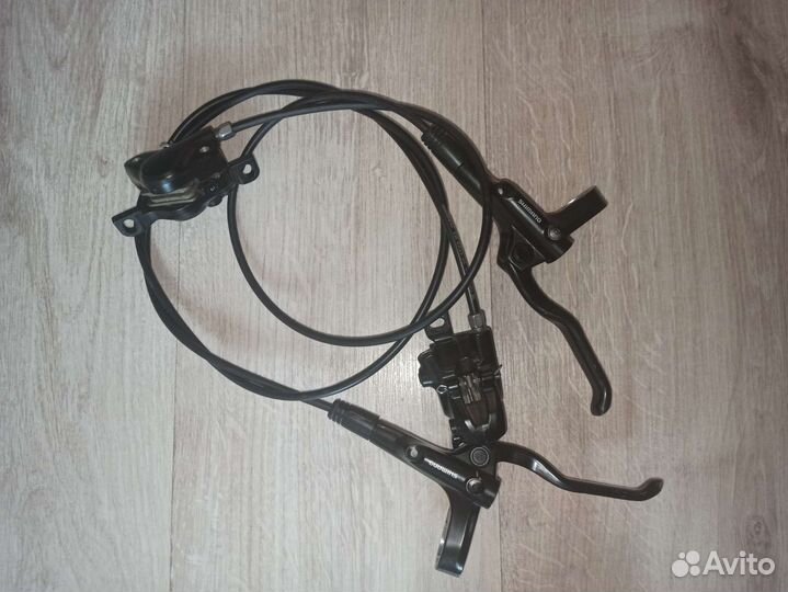 Гидравлические тормоза shimano MT200