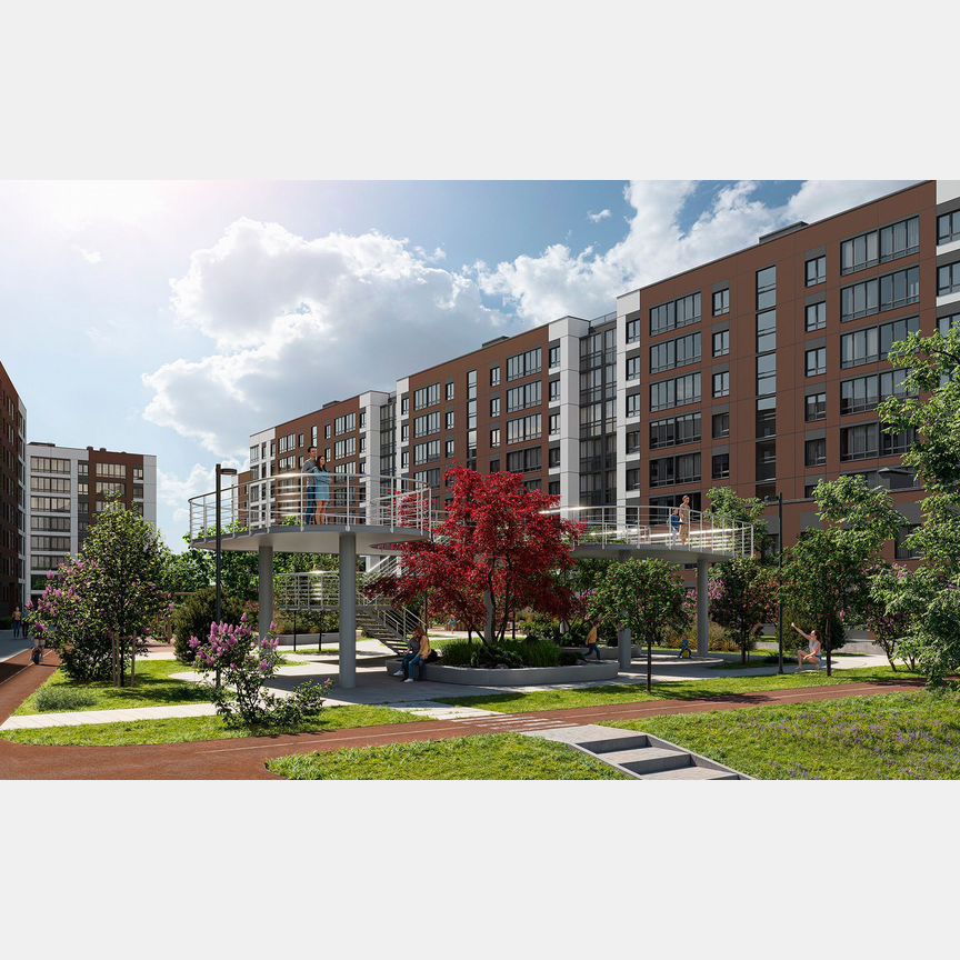 Квартира-студия, 25,2 м², 4/8 эт.