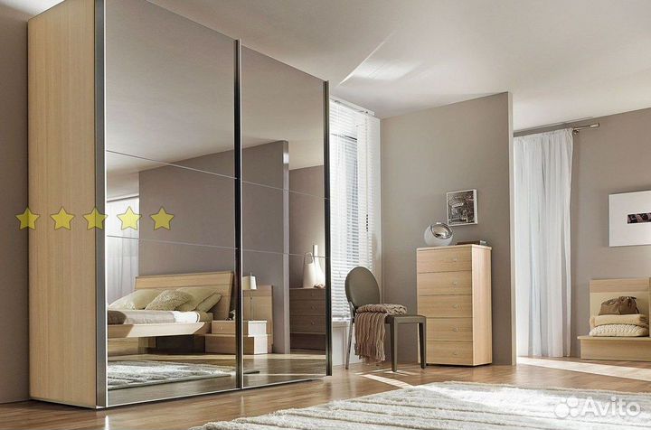 Шкаф с зеркалами