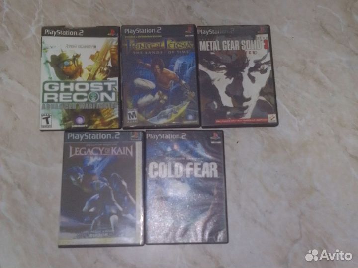 Игровые диски на ps2