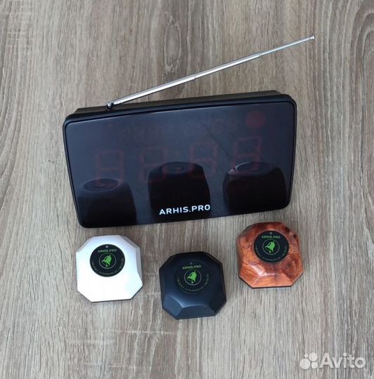 Комплект табло и кнопка вызова официанта