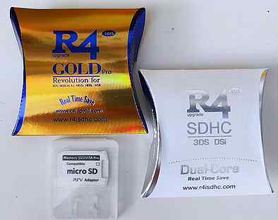 Картридж R4 Gold Pro / Dual-Core / SD2vita