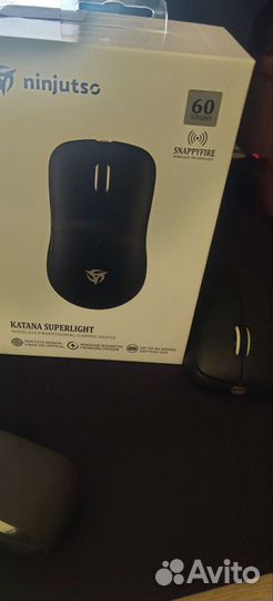 Беспроводная мышь ninjutso katana superlight