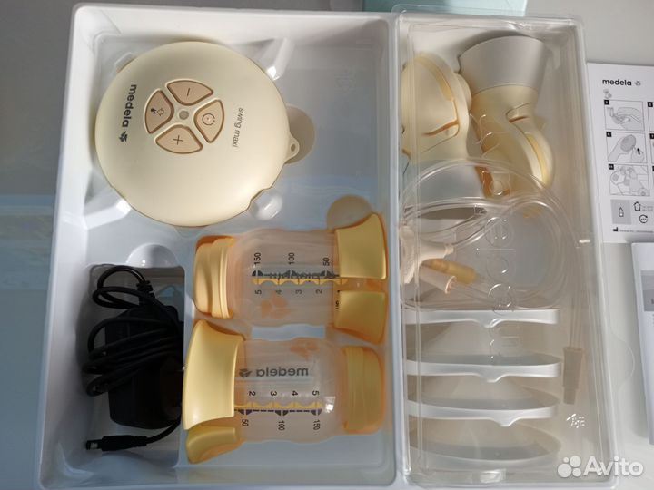 Молокоотсос электрический medela swing maxi flex