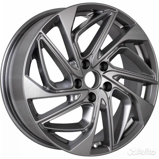 Диск 7*18 5*112 ET43 57,1 кик кс883 Дарк платинум