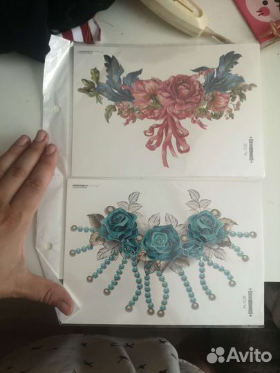 Набор переводных татуировок