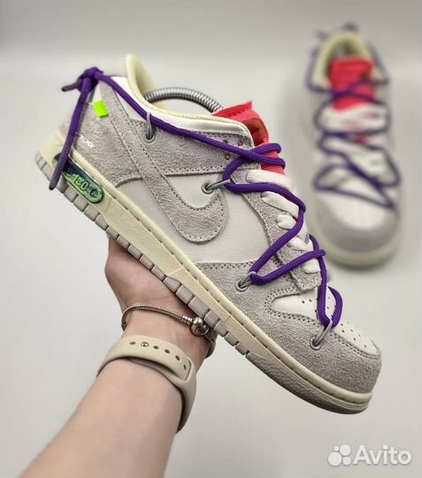 Кроссовки Nike Dunk Low & Off-White