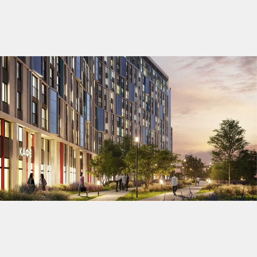 2-к. квартира, 64,1 м², 15/16 эт.