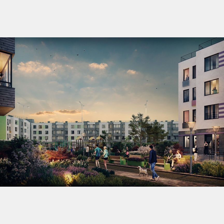 1-к. квартира, 42,1 м², 3/4 эт.