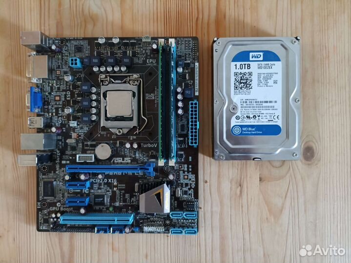 Комплект 1155 +i3 +HDD 1Tb