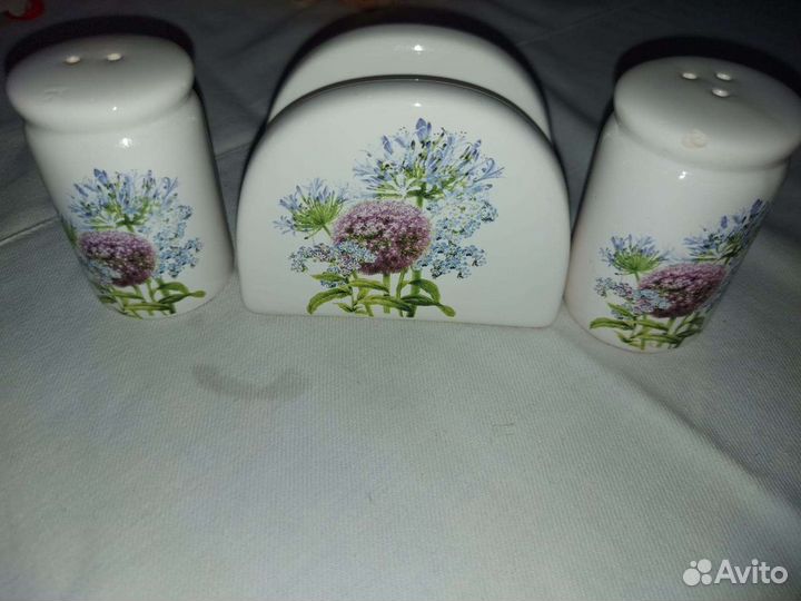 Набор для специй и салфеточница