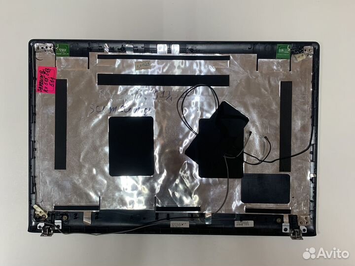 Крышка матрицы ноутбука samsung rv513