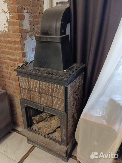 Каминная печь бу