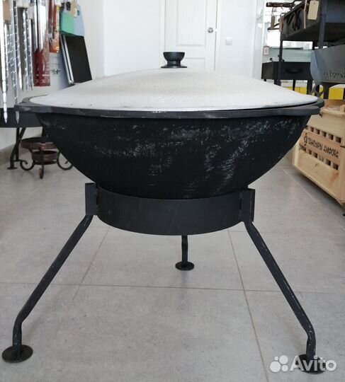 Казан Чугунный Узбекский 22л