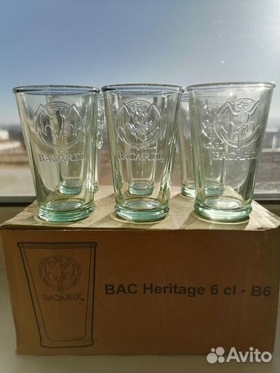 Стопки (шоты) Бакарди Bacardi, 6 шт