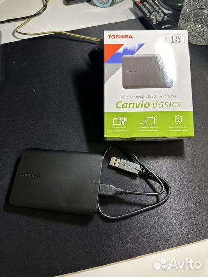 Toshiba 1Tb Canvio Basics hdtb510EK3AA