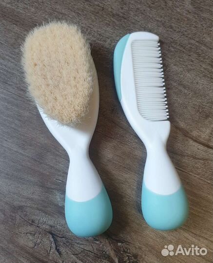 Набор расческа и щетка для волос Chicco