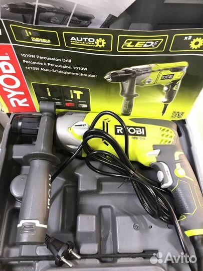 Дрель ударная ryobi новая профессиональная