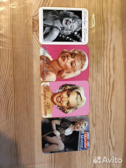 Календарики с Мерилин Монро 4шт 1999,2001