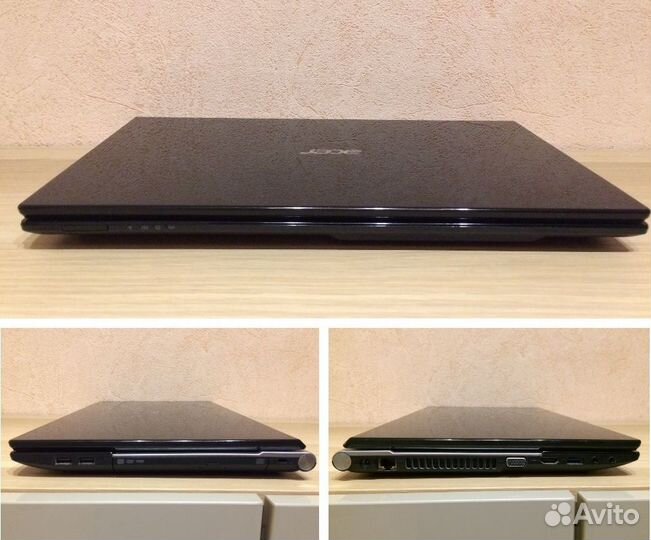 Надёжный ноутбук i7 озу 16 Гб, ssd256гб HDD750 2 в