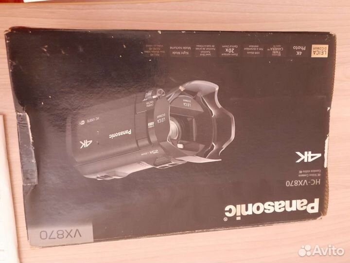 Видеокамера panasonic hc vx870