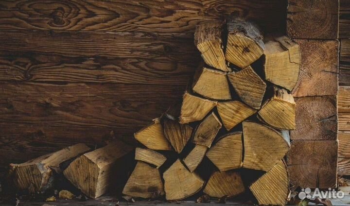 Крупнонаколотые дрова
