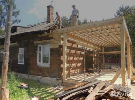 Постройка веранд терасс беседок