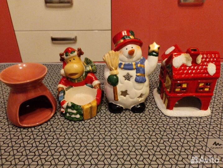 Новогодние подсвечники