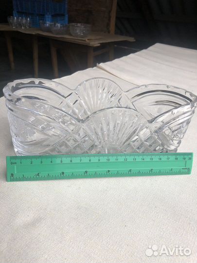 Хрустальная ваза