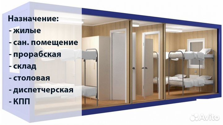 Модульные бытовки в аренду