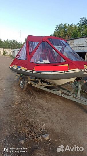 Ходовой тент на лодку пвх