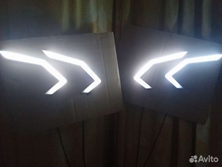 Подсветка в фары галки на приору