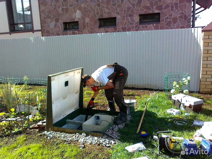 Автономная канализация под ключ. В любой грунт