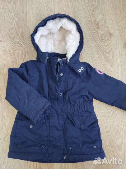 Парка для девочки 86-92