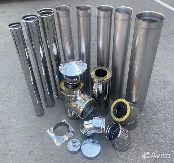 Дымоход для бани, котла, печки от Производителя